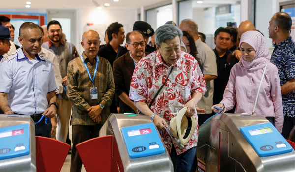 Lebih Sedekad Selepas Cetus Cadangan, Sultan Selangor Rasai Sendiri Perjalanan LRT3